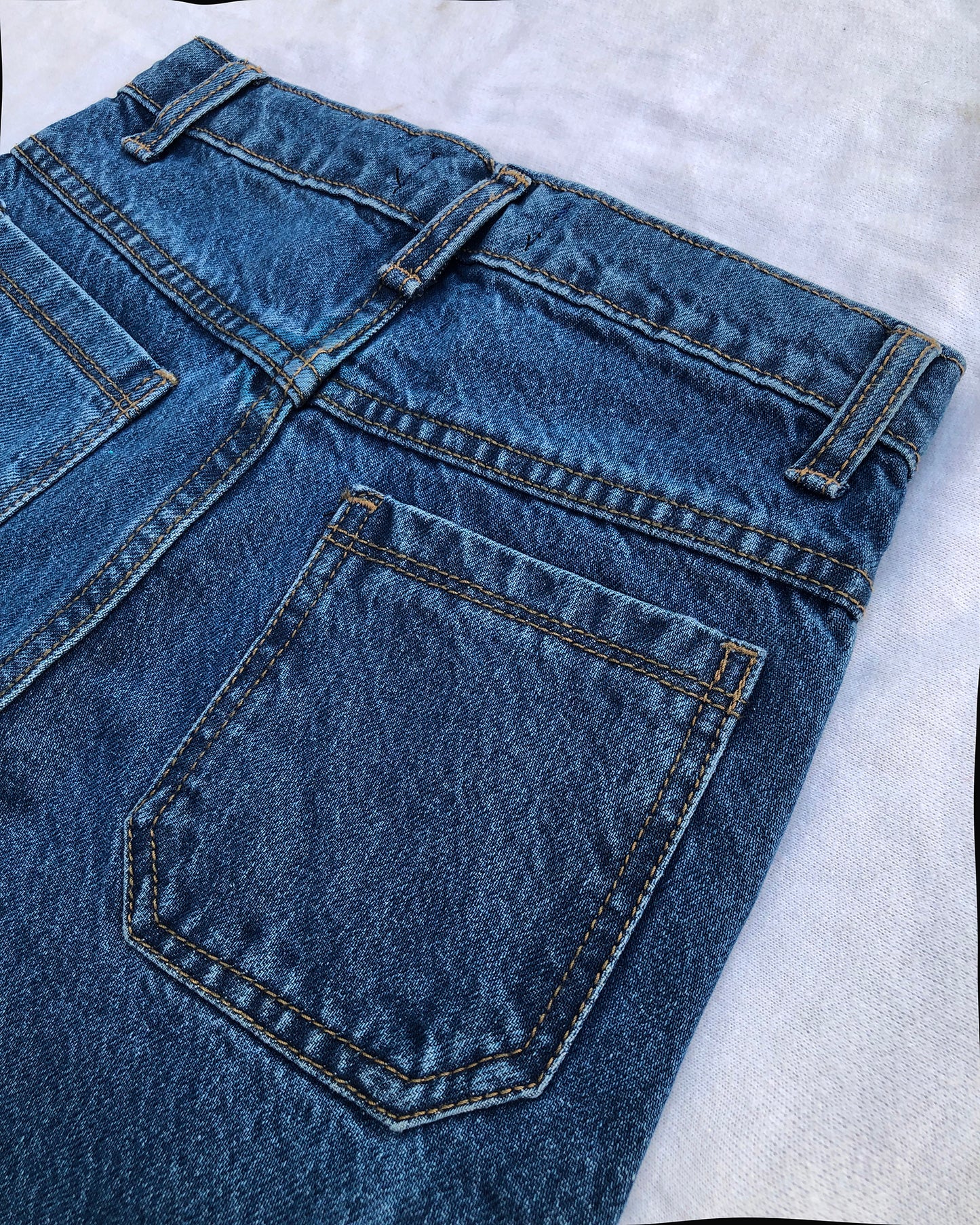 Blue Baggy Cargo Pants for Kids – Classic & Cool