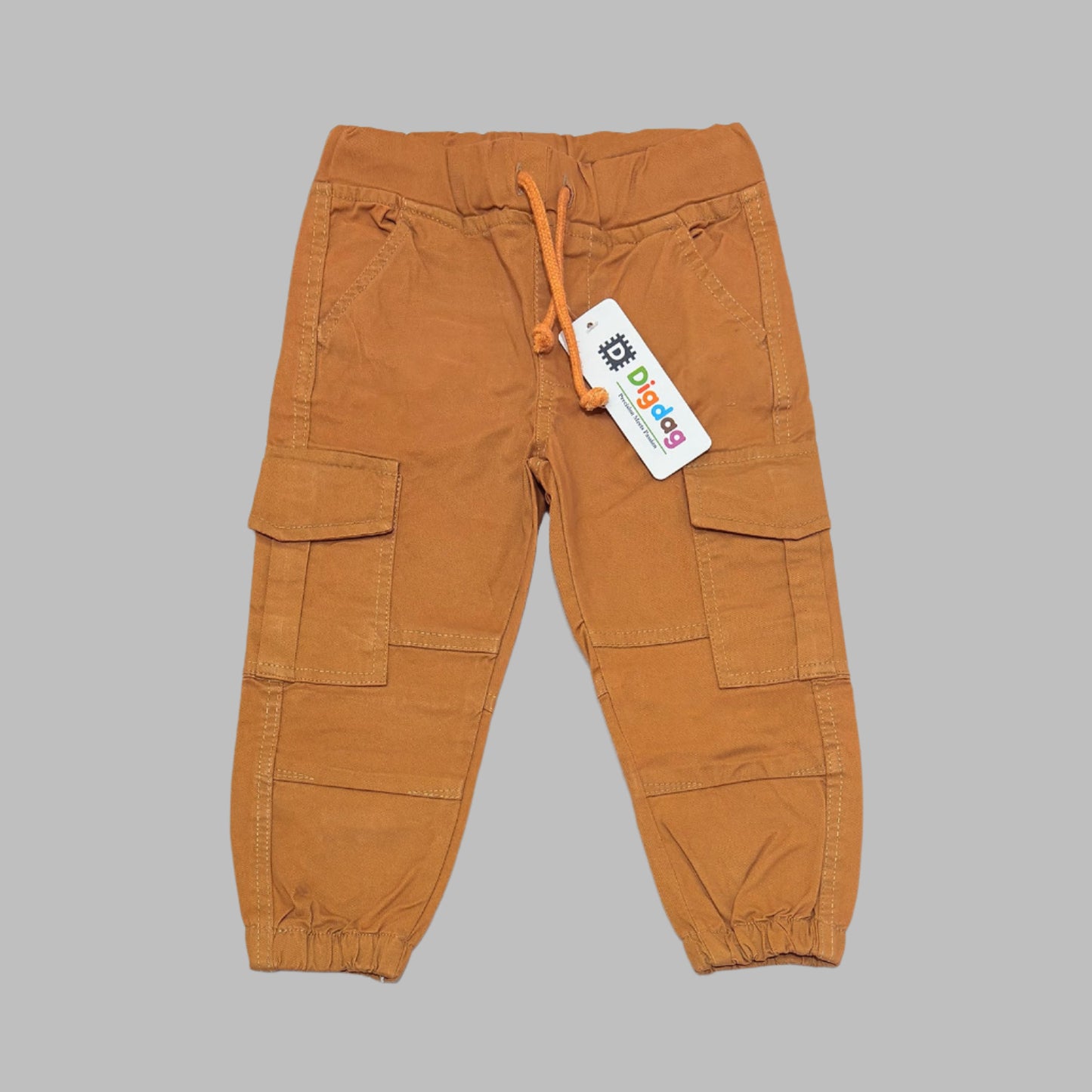 Camel Brown Cargo Pants