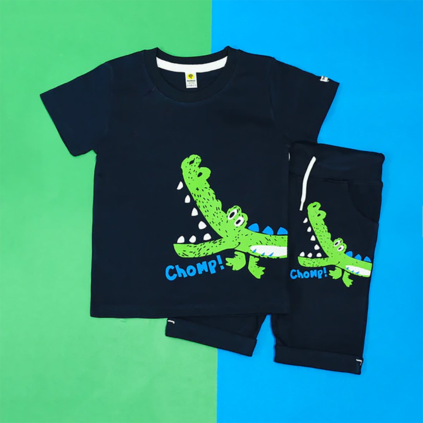 Chomp Navy Twinset