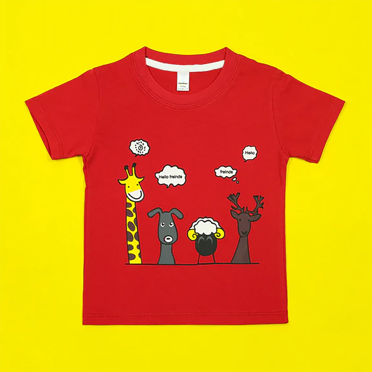 Safari Animal Red T-Shirt