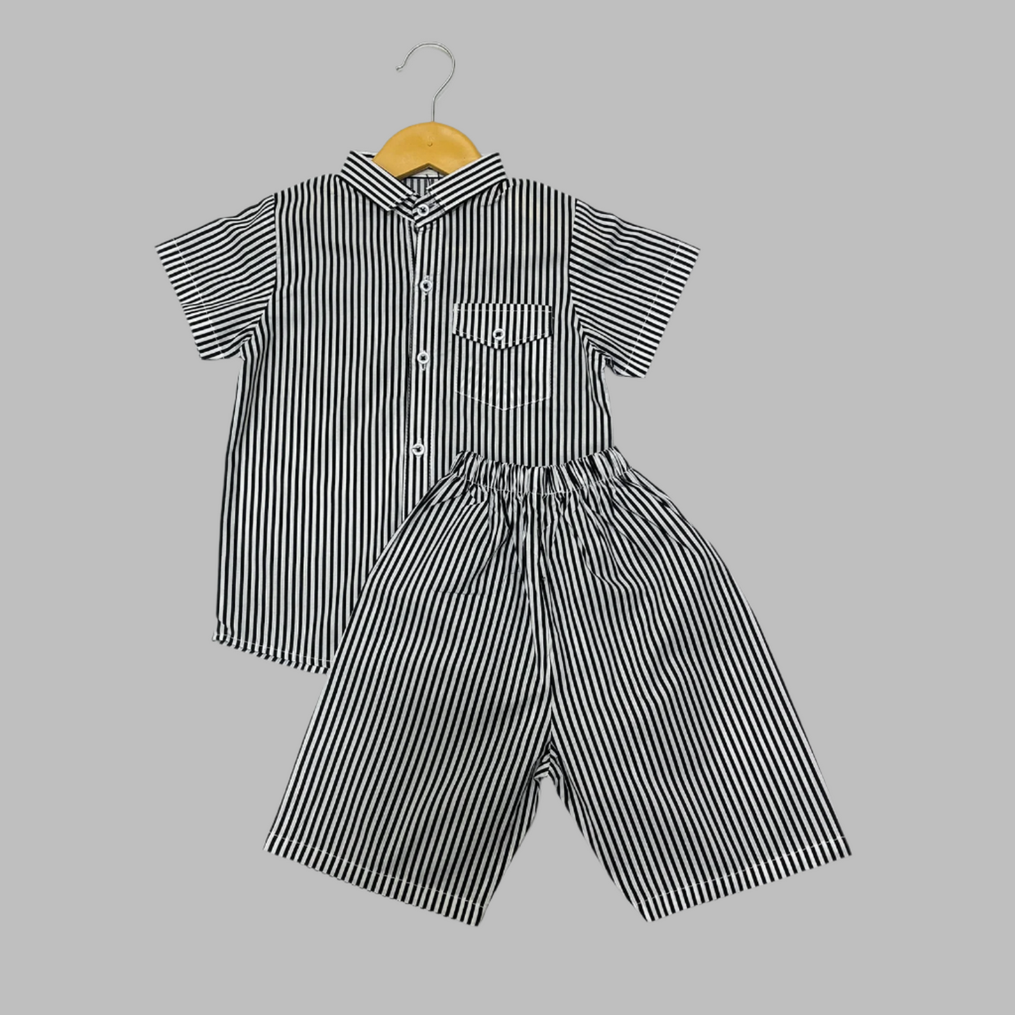 Black & White Striped Twinset