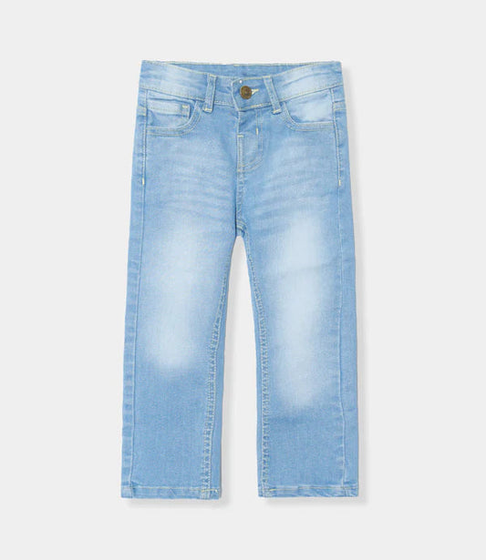 Light Blue Denim Pants for Kids – Casual & Cool