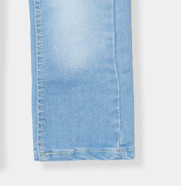 Light Blue Denim Pants for Kids – Casual & Cool