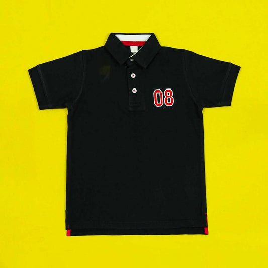 Black Polo Shirts for Boys