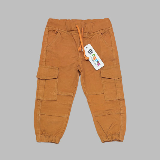 Camel Brown Cargo Pants