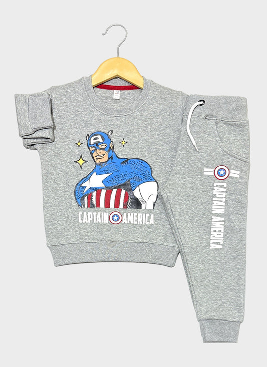 Captain America Grey Tracksuit