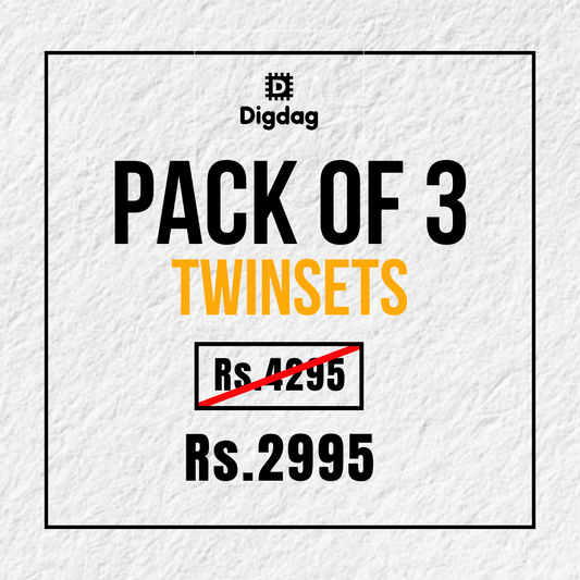 Pack of 3 Twinset