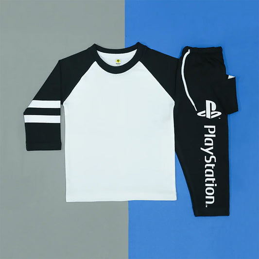 PlayStation White & Black PJs