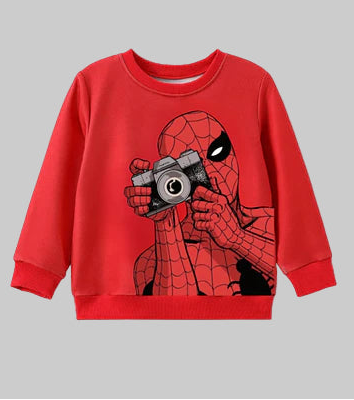 Spider-Man Red Sweatshirt for Boys