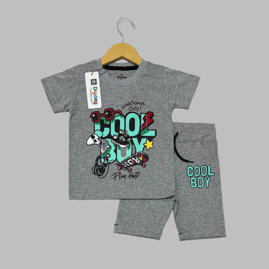 Cool Boy Grey Twinset