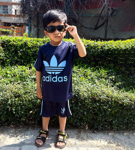 Adidas Navy Blue Summer Twinset