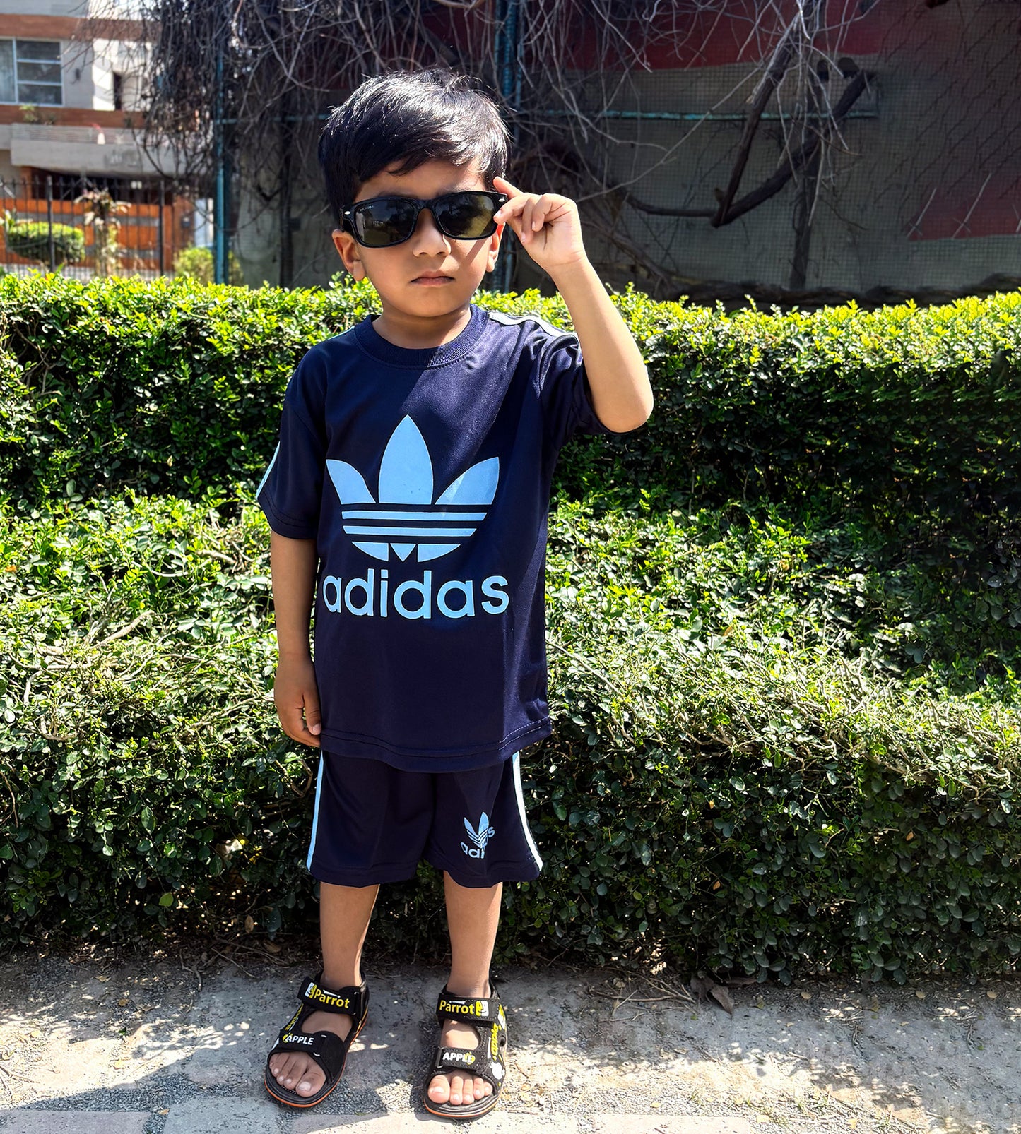 Adidas Navy Blue Summer Twinset